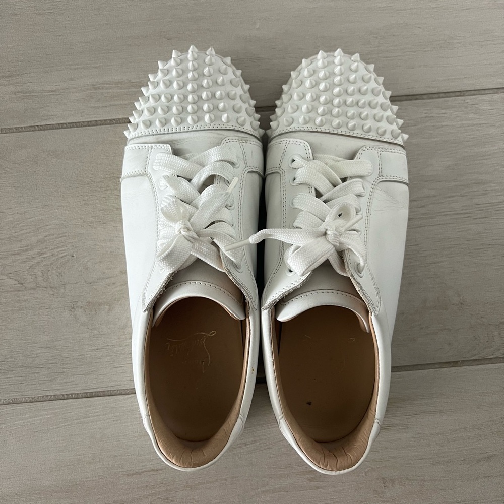 Louis Junior Spikes White Sneakers